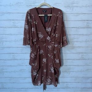 NWT City Chic Floral Mini Dress